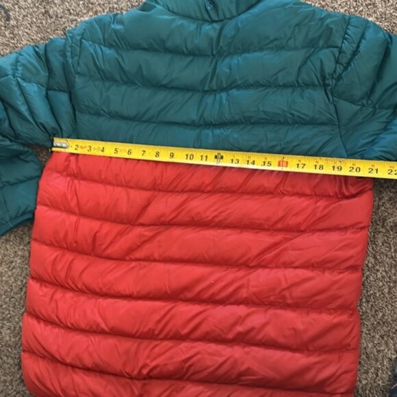 EDDIE BAUER EB650 Nylon 3 Snap Pullover Down Puffer Jacket Men’s Size M - Picture 11 of 13